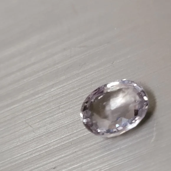 Natural Lavendar Purple Ceylon Sappire Loose Gem 2.5 Ctw